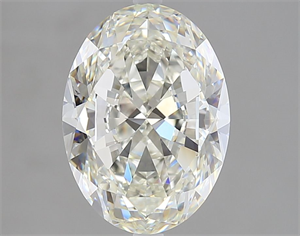 Foto Diamante Natural 3.01 quilates, Ovalado , Color I, claridad VVS1 y certificado GIA de