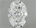 Diamante Natural 0.56 quilates, Ovalado , Color E, claridad IF y certificado GIA