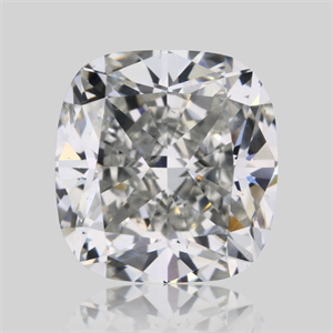 Foto Diamante Natural 1.51 quilates, Del cojín , Color H, claridad SI1 y certificado GIA de