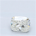 Diamante Natural 0.90 quilates, Del cojín , Color K, claridad SI1 y certificado GIA
