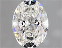 Diamante Natural 0.51 quilates, Ovalado , Color G, claridad IF y certificado GIA