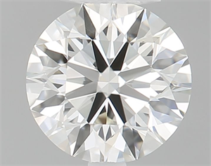 Picture of Natural Diamond 0.50 Carats, Round with Excellent Cut, K Color, IF Clarity and Certified by GIA