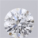 Del inventario de diamantes de laboratorio, 2.16 quilates, Redondo , Color E, claridad VVS2 y certificado IGI