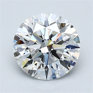 Foto Diamante Natural 1.50 quilates, Redondo , Color D, claridad SI1 y certificado GIA de