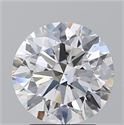 Natural Diamond 2.70 Carats, Round with Excellent Cut, D Color, SI1 Clarity and Certified by GIA