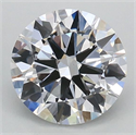 Lab Grown Diamond 1.00 Carats, Round with Excellent Cut, D Color, VS2 Clarity and Certified by IGI