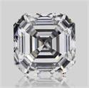 Diamante Natural 1.05 quilates, Asscher , Color D, claridad VVS1 y certificado GIA