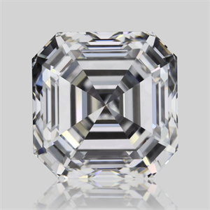 Foto Diamante Natural 1.05 quilates, Asscher , Color D, claridad VVS1 y certificado GIA de