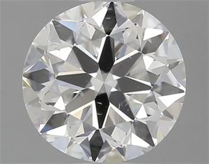 Picture of Natural Diamond 1.00 Carats, Round with Very Good Cut, G Color, SI1 Clarity and Certified by GIA