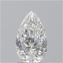 Natural Diamond 1.52 Carats, Pear with  Cut, H Color, SI1 Clarity and Certified by GIA