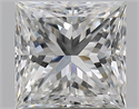 Diamante Natural 1.01 quilates, Princesa , Color H, claridad VVS1 y certificado GIA