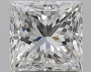 Foto Diamante Natural 1.01 quilates, Princesa , Color H, claridad VVS1 y certificado GIA de