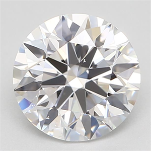 Picture of Natural Diamond 0.82 Carats, Round with Excellent Cut, D Color, VS2 Clarity and Certified by GIA