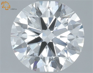 Picture of Lab Grown Diamond 1.03 Carats, Round with Ideal Cut, D Color, VVS2 Clarity and Certified by IGI