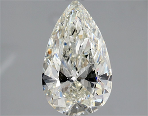 Picture of Natural Diamond 1.30 Carats, Pear with  Cut, J Color, SI1 Clarity and Certified by GIA