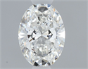 Natural Diamond 0.50 Carats, Oval with  Cut, G Color, VS1 Clarity and Certified by GIA