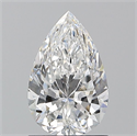 Natural Diamond 1.20 Carats, Pear with  Cut, E Color, VS2 Clarity and Certified by GIA