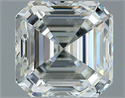 Natural Diamond 1.71 Carats, Asscher with  Cut, H Color, VVS1 Clarity and Certified by GIA