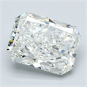 Diamante Natural 4.06 quilates, Radiante , Color I, claridad SI1 y certificado GIA