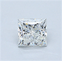 Natural Diamond 2.04 Carats, Princess with  Cut, H Color, VS2 Clarity and Certified by GIA