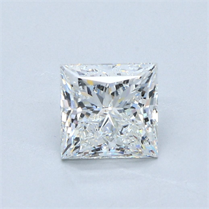 Picture of Natural Diamond 2.04 Carats, Princess with  Cut, H Color, VS2 Clarity and Certified by GIA