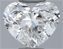 Natural Diamond 0.40 Carats, Heart with  Cut, H Color, VS1 Clarity and Certified by GIA