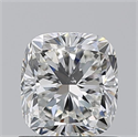 Diamante Natural 1.01 quilates, Del cojín , Color G, claridad SI1 y certificado GIA