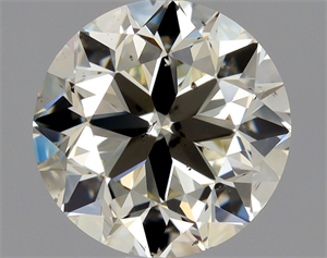Picture of Natural Diamond 1.38 Carats, Round with Excellent Cut, L Color, SI1 Clarity and Certified by GIA