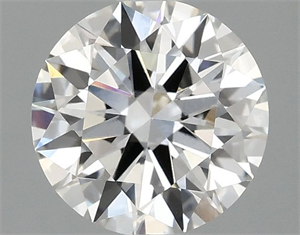Picture of Lab Grown Diamond 1.29 Carats, Round with Ideal Cut, E Color, VS2 Clarity and Certified by IGI