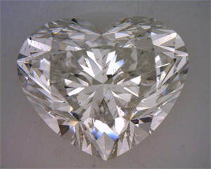 Picture of Natural Diamond 2.39 Carats, Heart with  Cut, G Color, SI2 Clarity and Certified by GIA