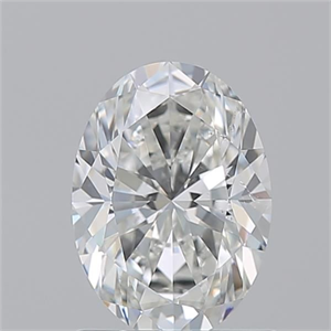 Picture of Natural Diamond 1.21 Carats, Oval with  Cut, G Color, SI1 Clarity and Certified by GIA