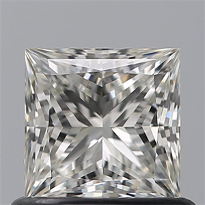 Foto Diamante Natural 0.71 quilates, Princesa , Color I, claridad VVS2 y certificado IGI de