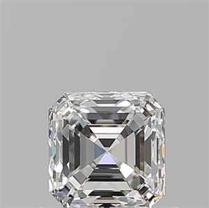 Picture of Natural Diamond 0.70 Carats, Asscher with  Cut, G Color, VVS2 Clarity and Certified by GIA