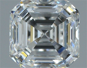 Picture of Natural Diamond 1.02 Carats, Asscher with  Cut, F Color, VVS2 Clarity and Certified by GIA