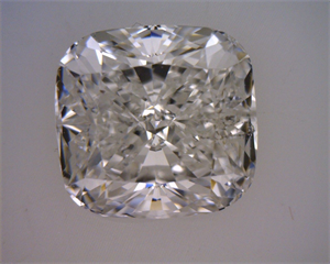 Foto Diamante Natural 1.70 quilates, Del cojín , Color F, claridad SI2 y certificado GIA de