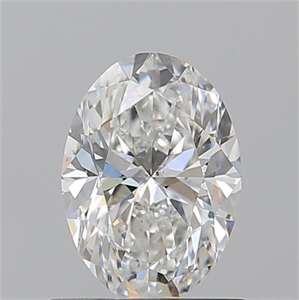 Picture of Natural Diamond 0.90 Carats, Oval with  Cut, G Color, SI1 Clarity and Certified by GIA