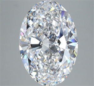 Picture of Natural Diamond 5.02 Carats, Oval with  Cut, D Color, VS1 Clarity and Certified by GIA