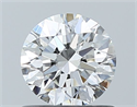 Diamante Natural 0.70 quilates, Redondo , Color G, claridad VVS1 y certificado GIA