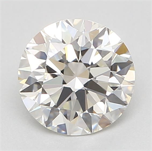 Picture of Natural Diamond 0.50 Carats, Round with Excellent Cut, I Color, VVS2 Clarity and Certified by GIA