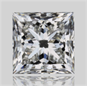 Diamante Natural 1.01 quilates, Princesa , Color I, claridad VVS1 y certificado GIA