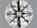 Natural Diamond 0.80 Carats, Round with Excellent Cut, J Color, SI1 Clarity and Certified by GIA