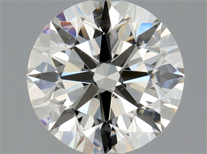 Picture of Natural Diamond 0.80 Carats, Round with Excellent Cut, J Color, SI1 Clarity and Certified by GIA