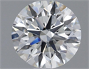Natural Diamond 0.71 Carats, Round with Excellent Cut, I Color, VVS2 Clarity and Certified by GIA