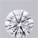 Lab Grown Diamond 1.33 Carats, Round with Ideal Cut, D Color, VS1 Clarity and Certified by IGI