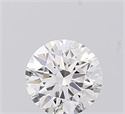 Lab Grown Diamond 1.08 Carats, Round with Ideal Cut, D Color, VVS1 Clarity and Certified by IGI