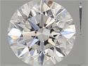 Diamante Natural 1.20 quilates, Redondo , Color F, claridad VS1 y certificado GIA