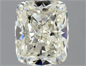 Natural Diamond 1.01 Carats, Cushion with  Cut, K Color, VVS1 Clarity and Certified by GIA