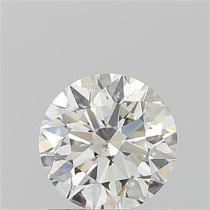 Foto Diamante Natural 0.96 quilates, Redondo , Color K, claridad SI1 y certificado GIA de