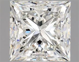 Foto Diamante Natural 2.01 quilates, Princesa , Color H, claridad VVS2 y certificado GIA de
