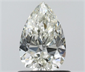 Diamante Natural 0.72 quilates, De pera , Color H, claridad VVS2 y certificado IGI
